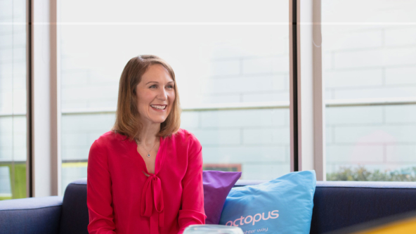 Our CEO Ruth Handcock talks customer service at Octopus Investments